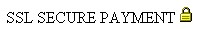 SSL Secure payment